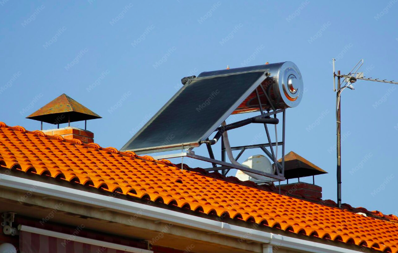 Solar water heating system at Kamiri Farm in Ondiri Kikuyu